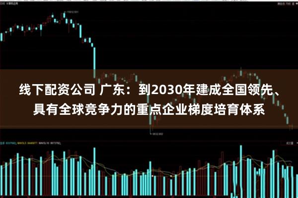 线下配资公司 广东：到2030年建成全国领先、具有全球竞争力的重点企业梯度培育体系